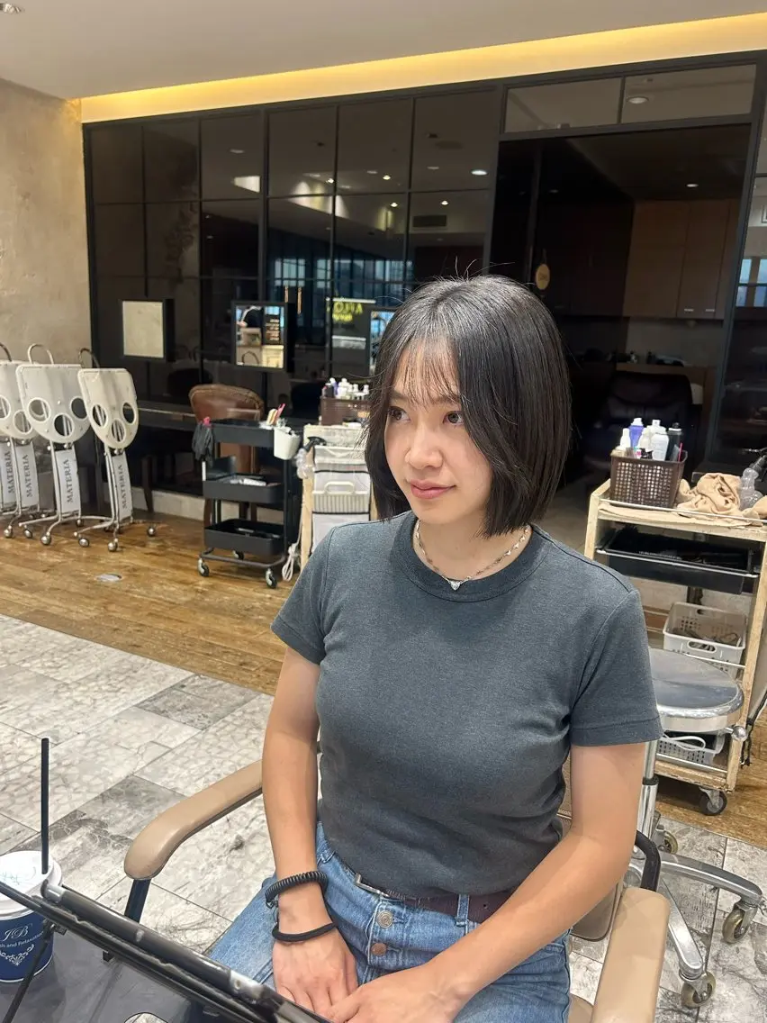 ミディアム ボブ 銀座、新宿 /🫧祝迫愛艶のヘアスタイル