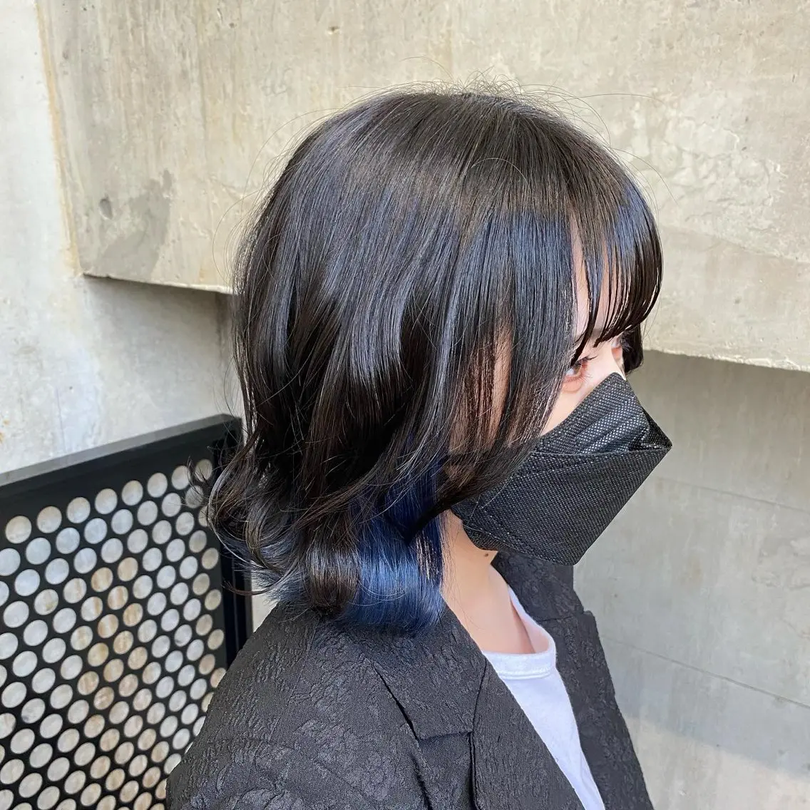ミディアム カラー ヘアカラー トリートメント 前山拓巳 /マンツーマンサロンのヘアスタイル