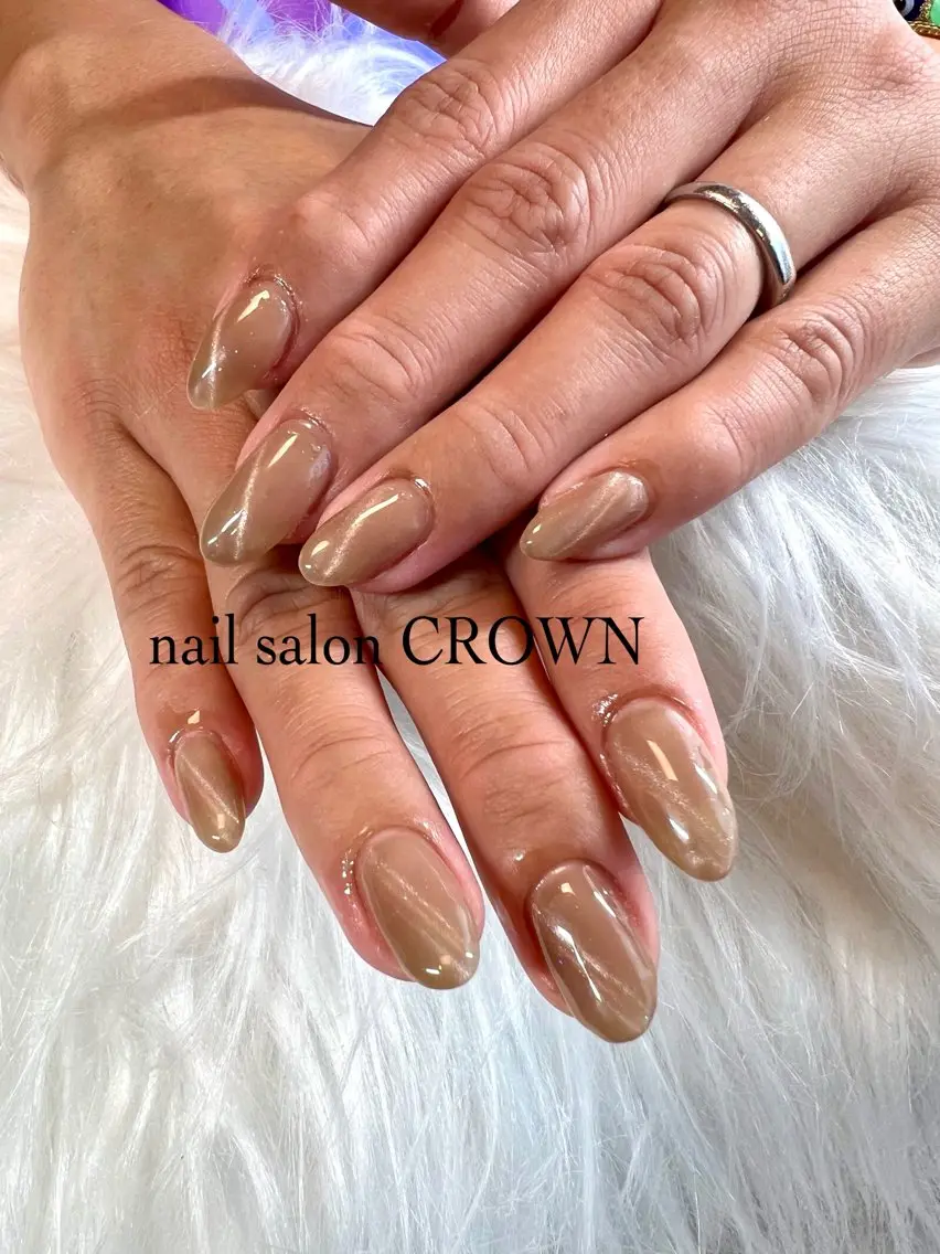 ネイル マグネットネイル nail salon CROWNのネイルデザイン