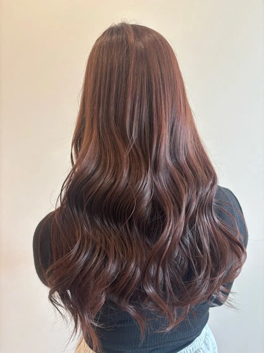 ロング 兼古 望羽のヘアスタイル