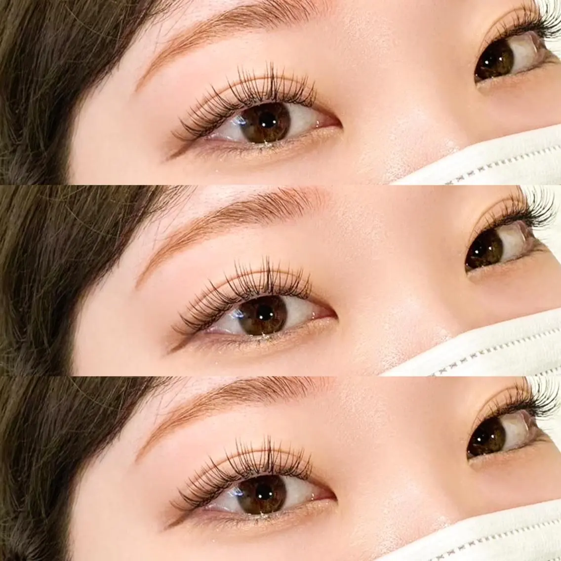 初回オフ込み❣️ナチュラルコース【シングルラッシュ80本迄(上のみ)🍋】コーティングorアイシャンプー付きの写真