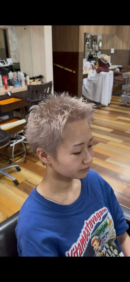 カラー ヘアカラー ブリーチカラー🌈 ✄﻿杉山来輝金沢文庫のヘアスタイル