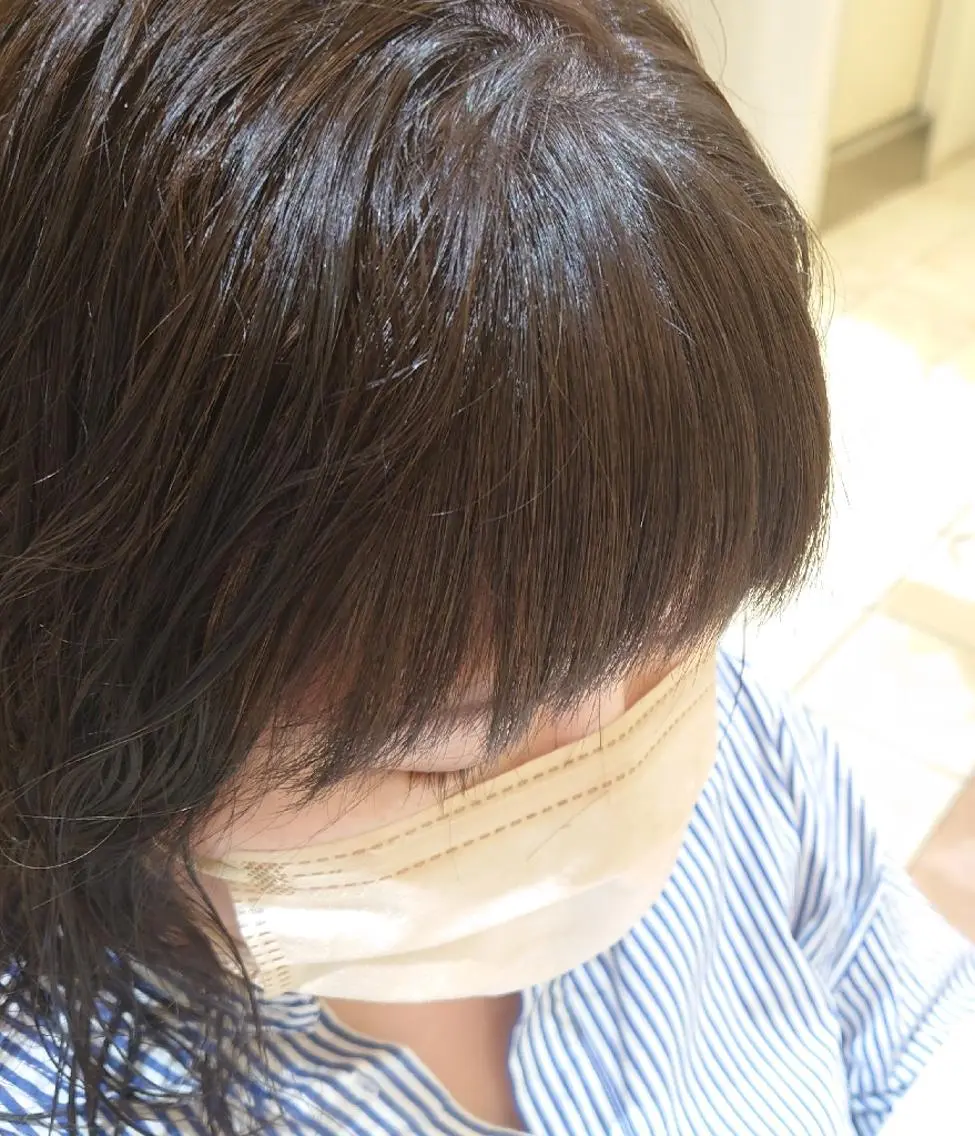 ぷちメンテ♪前髪縮毛&カット&トリートメントの写真