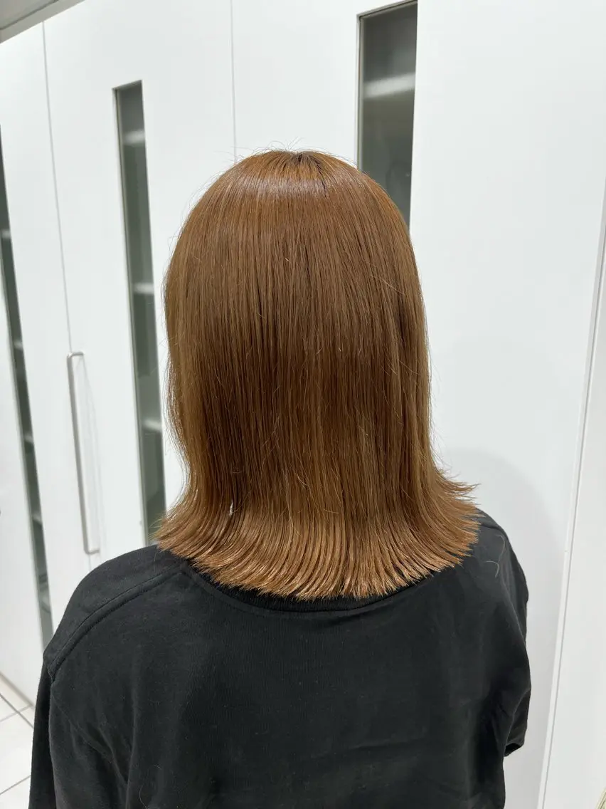 ショート カラー レイヤー🩵透明感 ೀユイ🌙のヘアスタイル