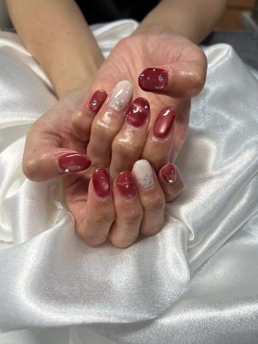 ネイル 夏ネイル ハンドネイル CARIS nailはづきのネイルデザイン