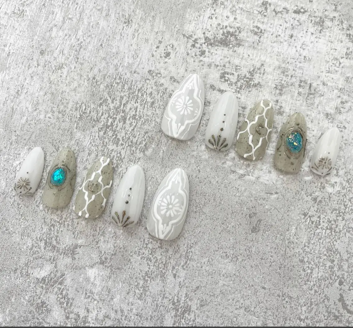 ネイル 夏ネイル #Amin nail salonのネイルデザイン