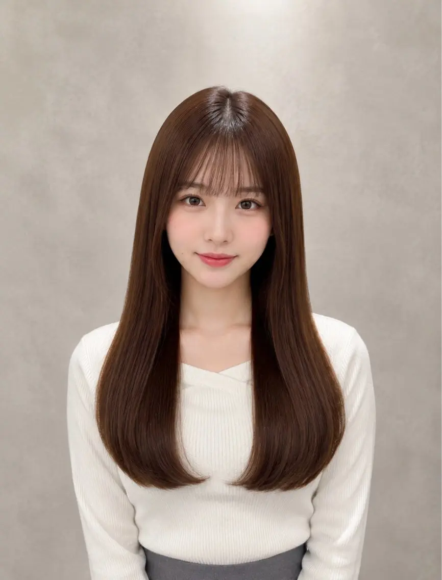 ロング カラー 透明感カラー ヘアカラー トリートメント 透明感カラー💎 アレンジ🩰Rimiのヘアスタイル