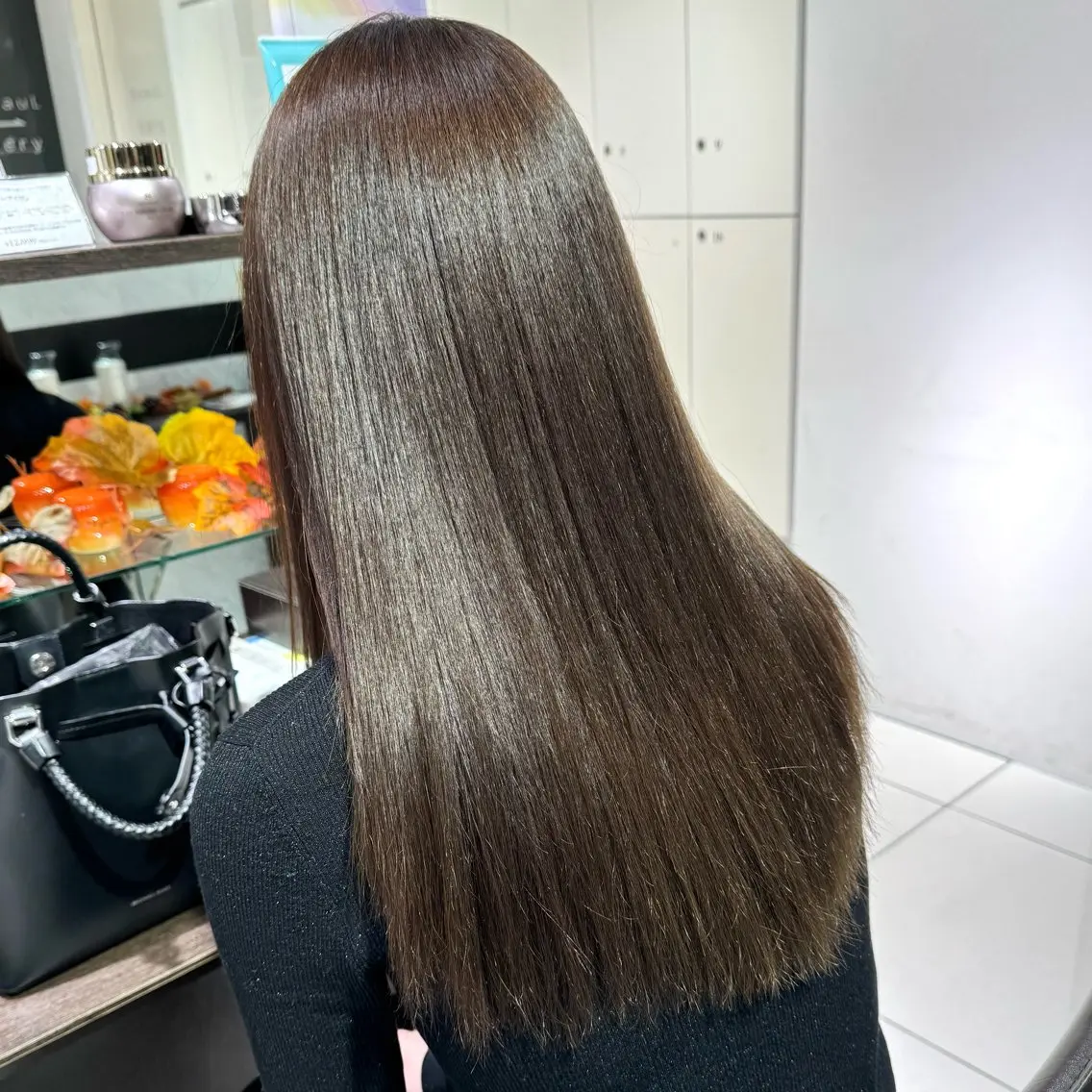 ロング カラー ヘアアレンジ ヘアカラー ブリーチなしカラー /新百合ヶ丘/安形翔のヘアスタイル