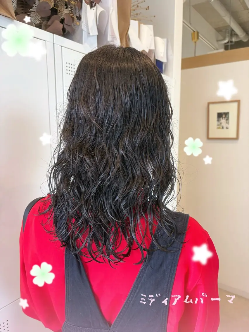 カットデジタルパーマ👩🏻‍🦱の写真