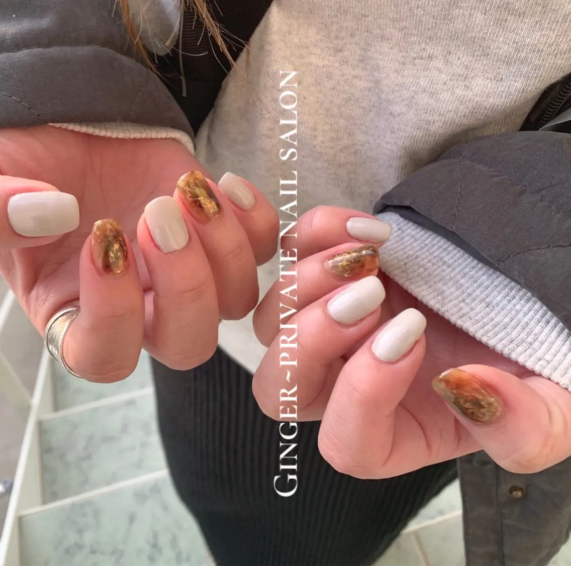 ネイル ginger nail&spaのネイルデザイン