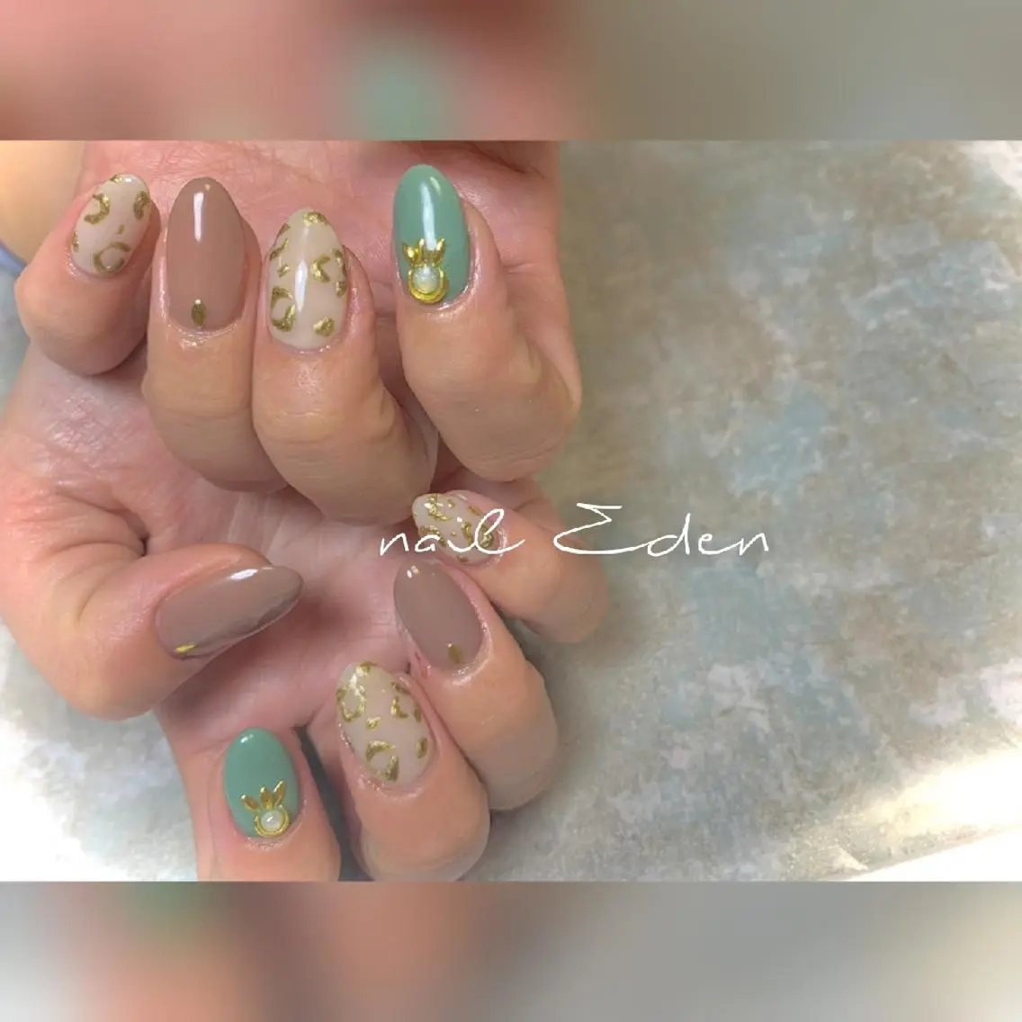 ネイル 持ち込み Eden ♾️のネイルデザイン