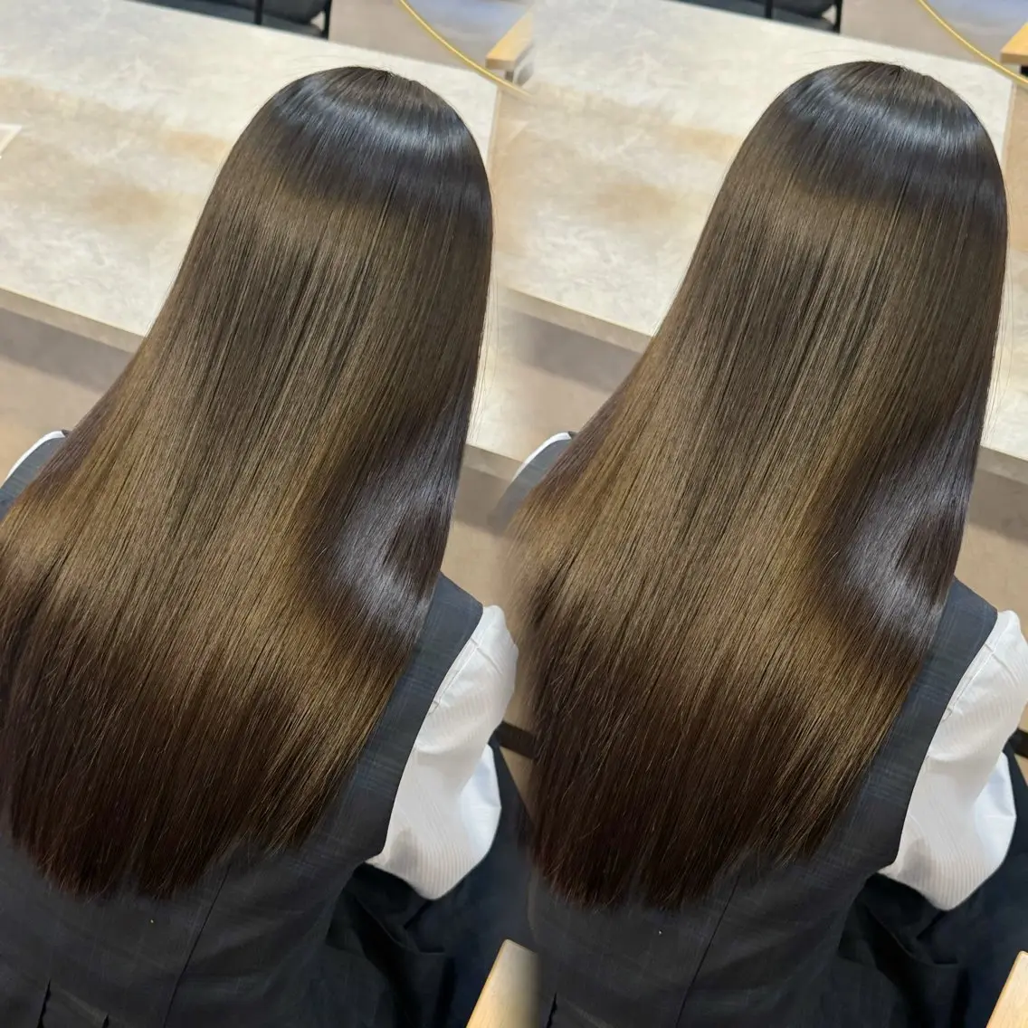 ロング トリートメント カットモデル募集中 しおりのヘアスタイル