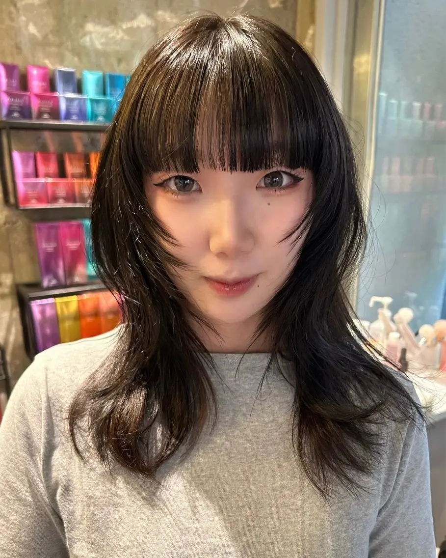 セミロング ano ♡のヘアスタイル