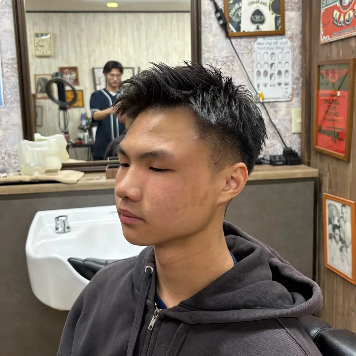 ショート わたなべ けんじのヘアスタイル