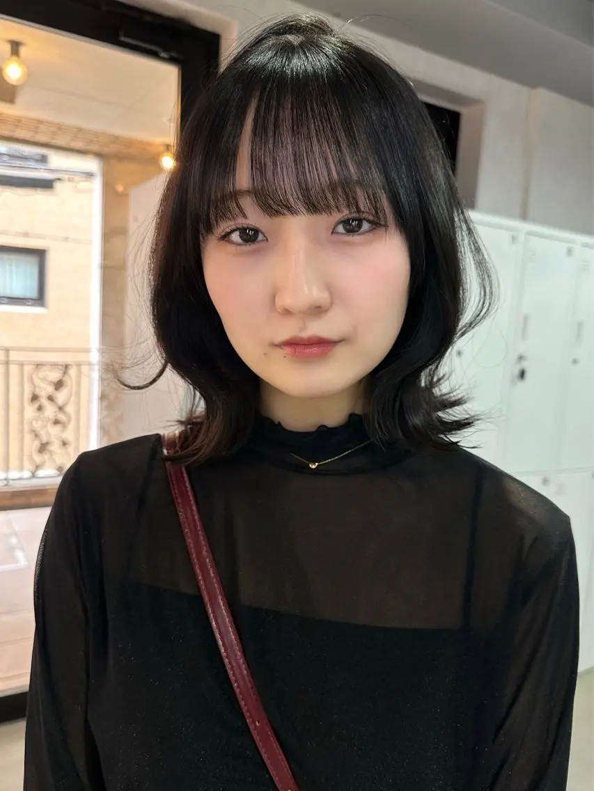 ショート カラー 縮毛矯正×ボブ職人 【圧倒的朝楽ボブ】のヘアスタイル
