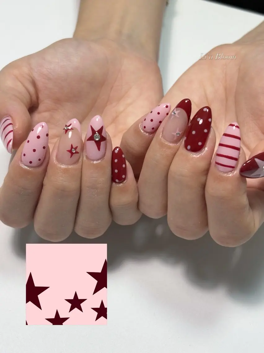 ネイル ハンドネイル 🦋🤍 madoka🤍のネイルデザイン