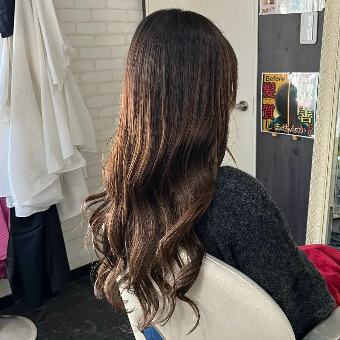 セミロング エクステ Kimura Shinyaのヘアスタイル