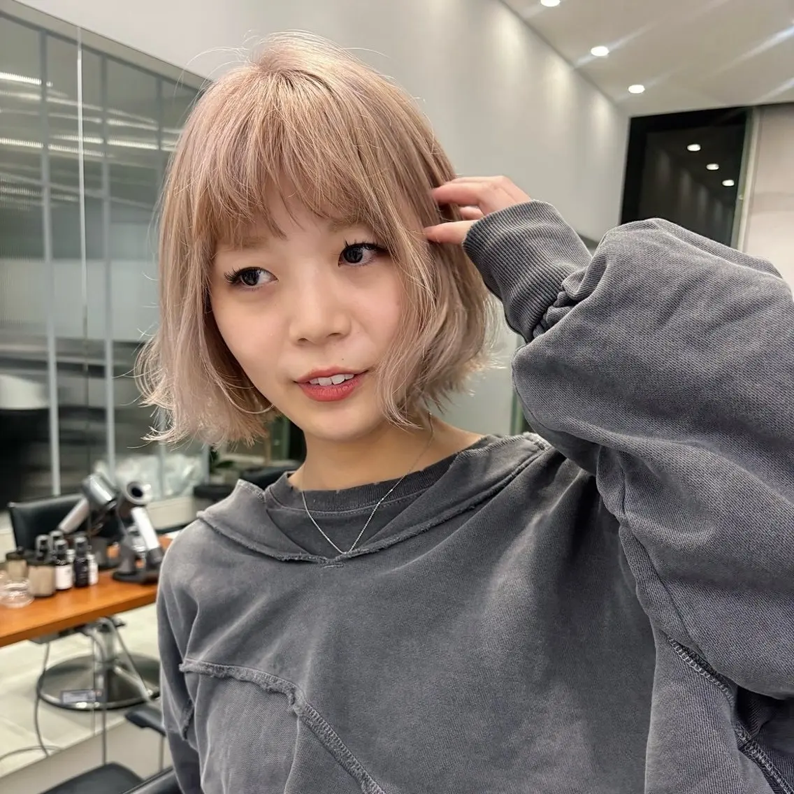 カラー Cocoro/艶感 /モデル募集中🌟のヘアスタイル