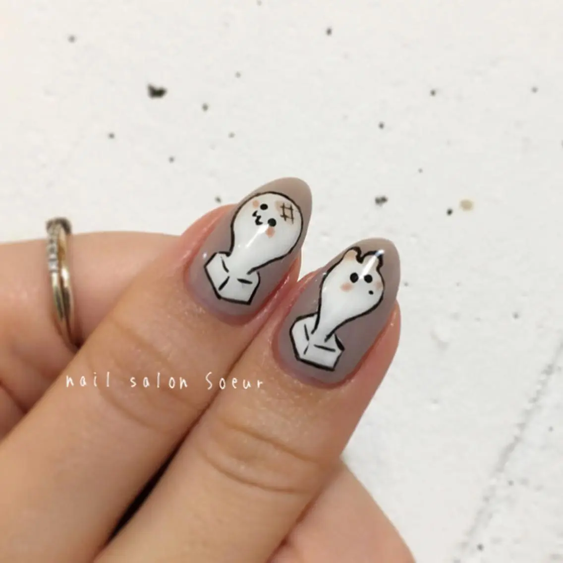 ネイル アートネイル ジェルネイル 持ち込み ハンドネイル nail salon Soeurのネイルデザイン