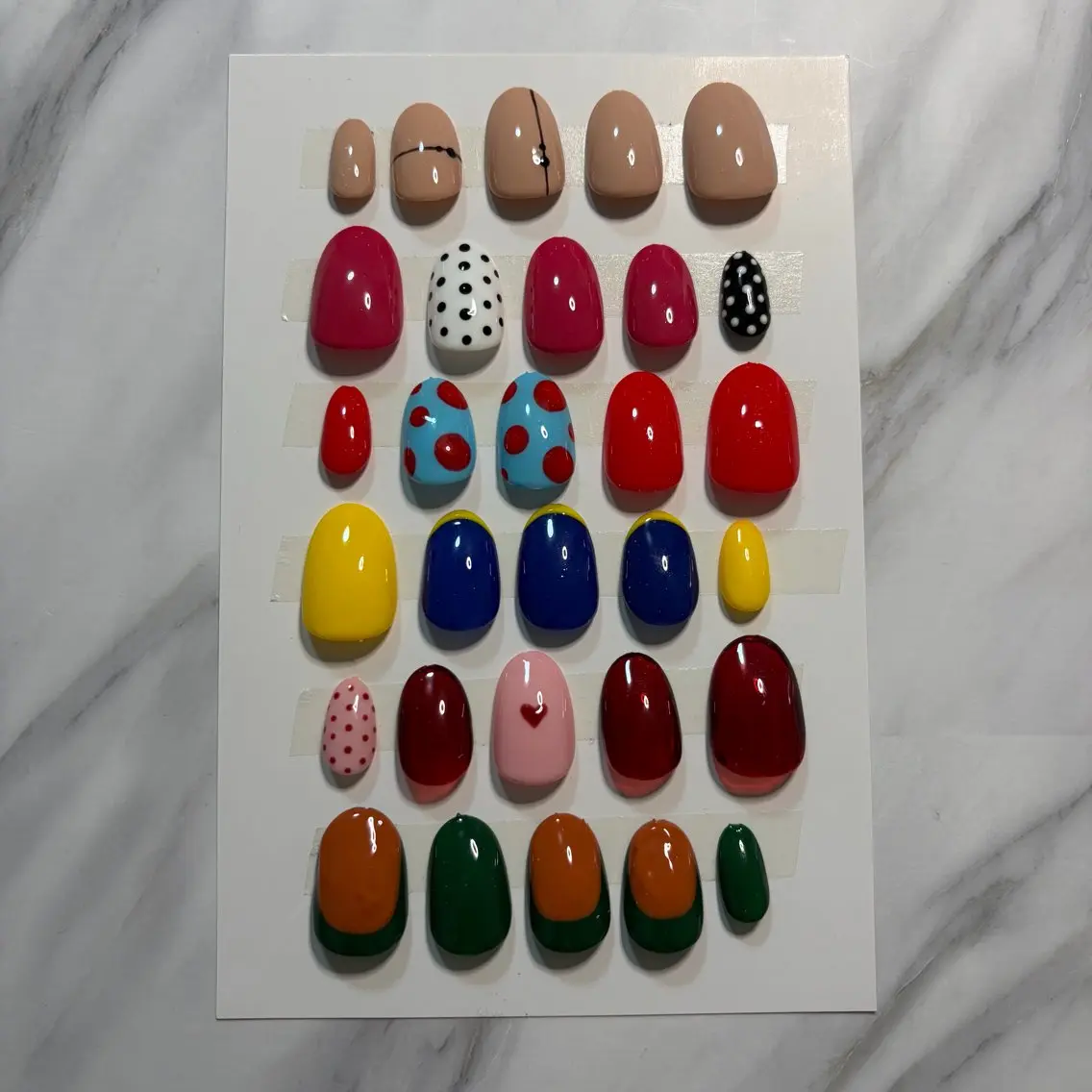 定額シンプルアート(オフなし)の写真