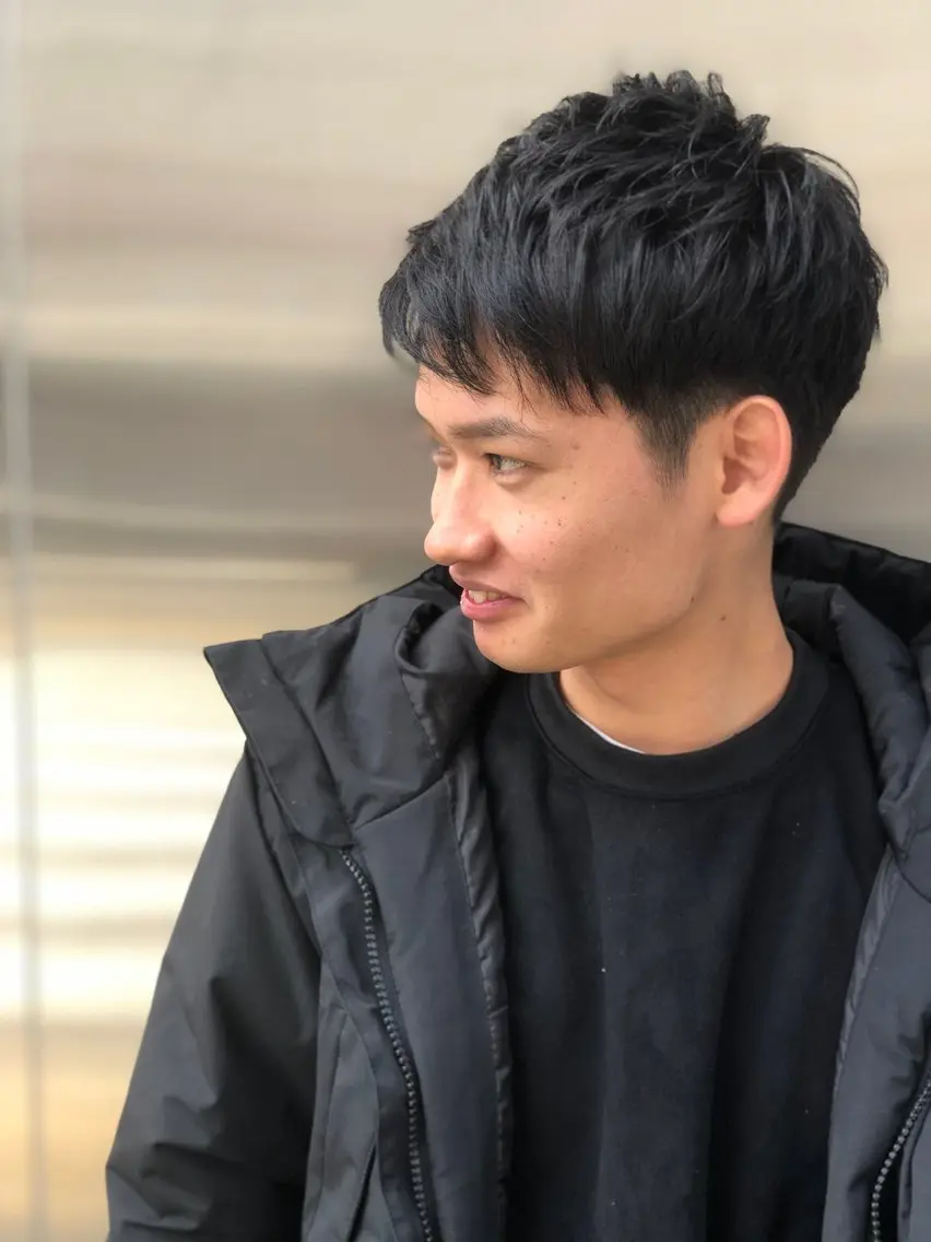 ショート メンズ メンズ就活ヘア CHIRU hair salonのヘアスタイル