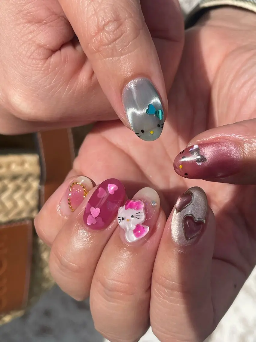 ネイル ハンドネイル Hisaka Mikiのネイルデザイン