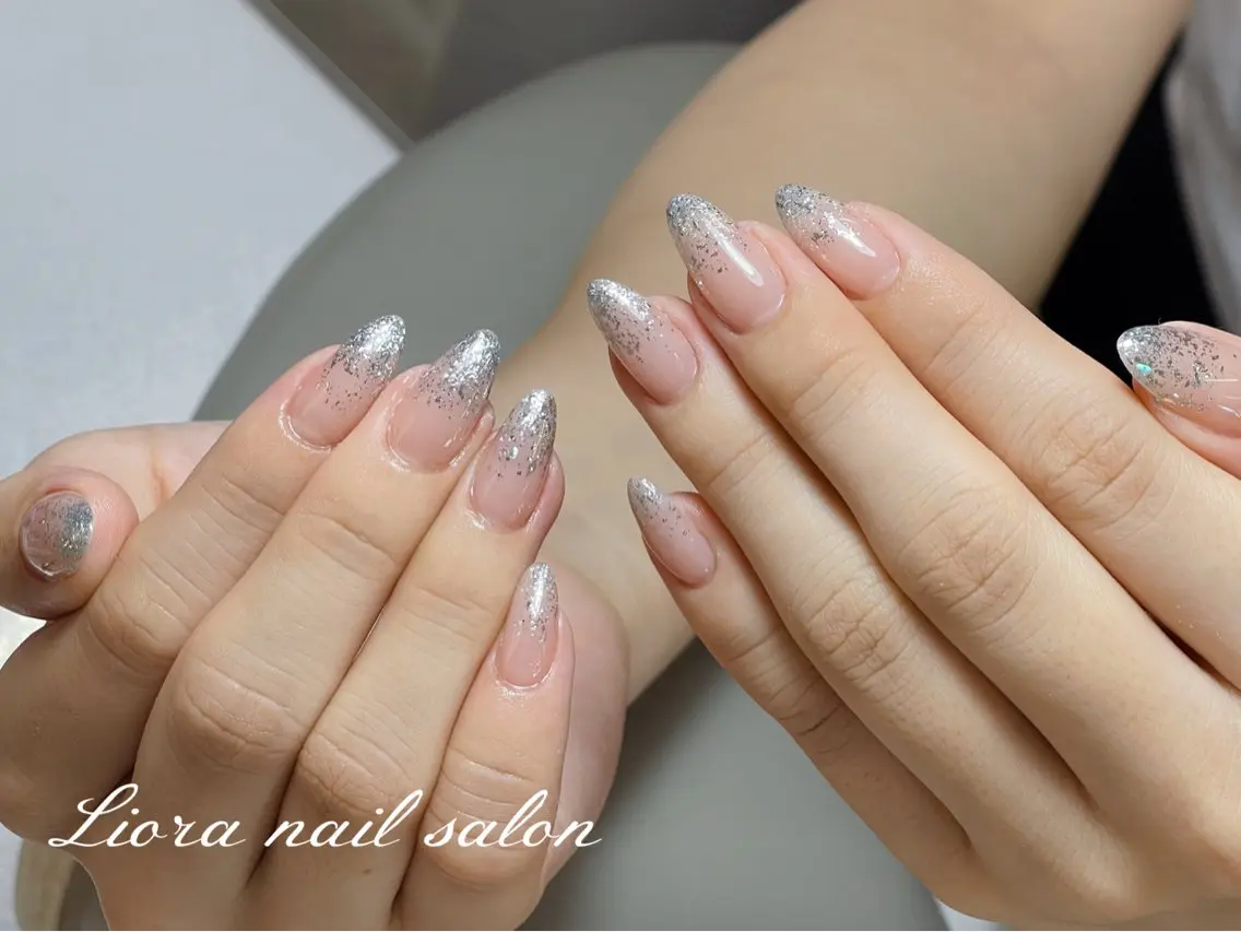 ネイル チークネイル フットネイル フレンチネイル ジェルネイル ガーリー ハンドネイル Liora nailのネイルデザイン