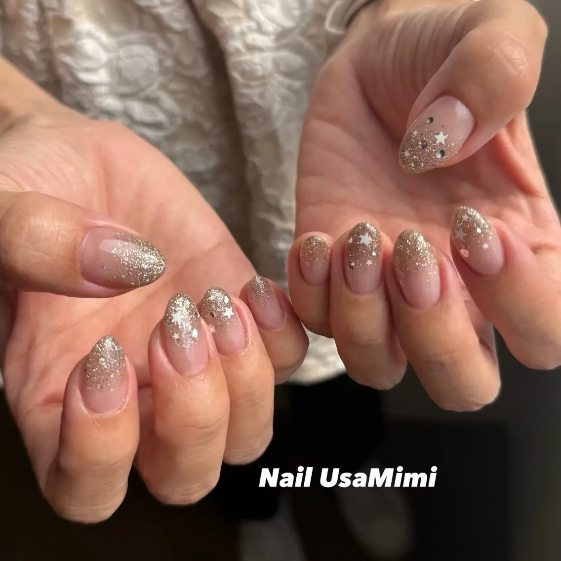 ネイル ドット ハンドネイル 本町ネイルNail UsaMimiのネイルデザイン