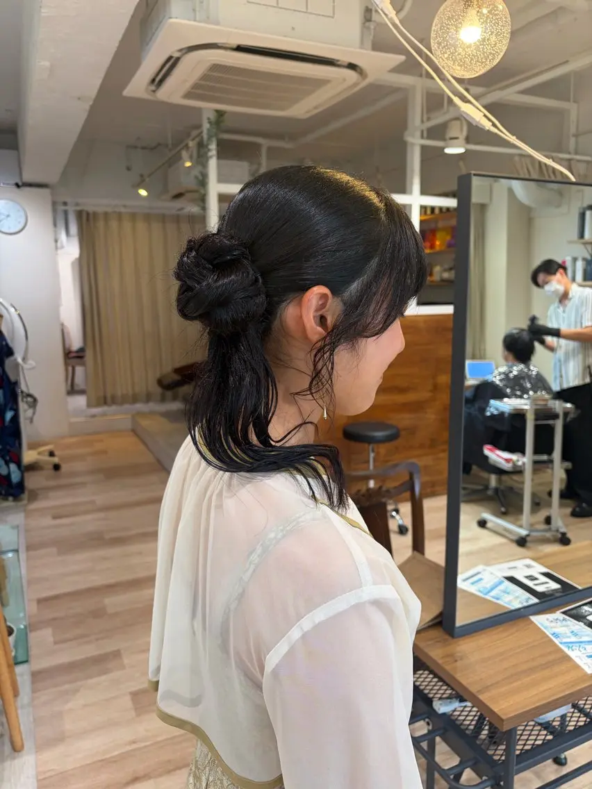 ヘアアレンジ ヘアセット ネイル/パーマ/ メンズ/ココミ🧚のネイルデザイン