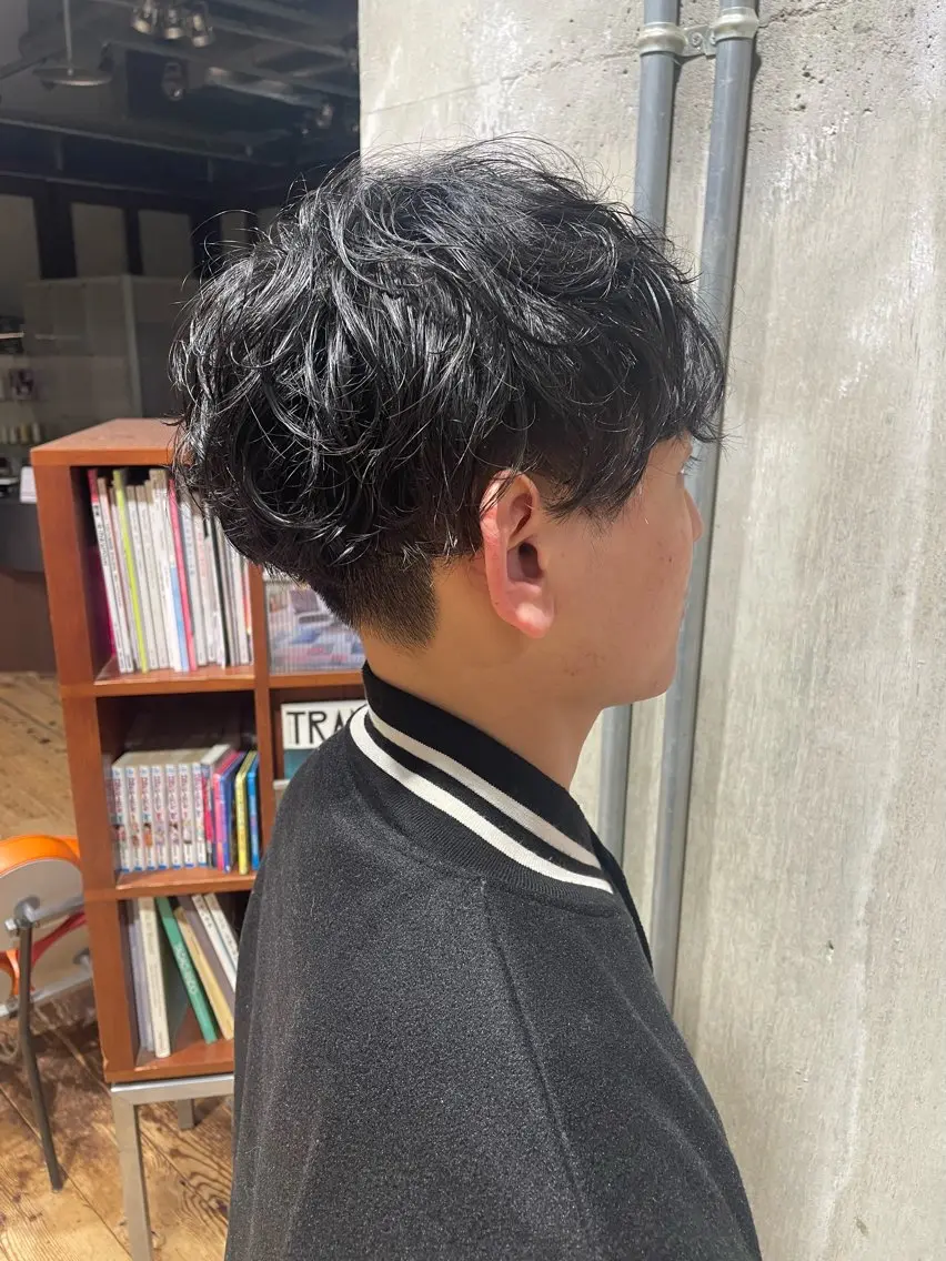 パーマ メンズ メンズパーマ たけみ りさのヘアスタイル