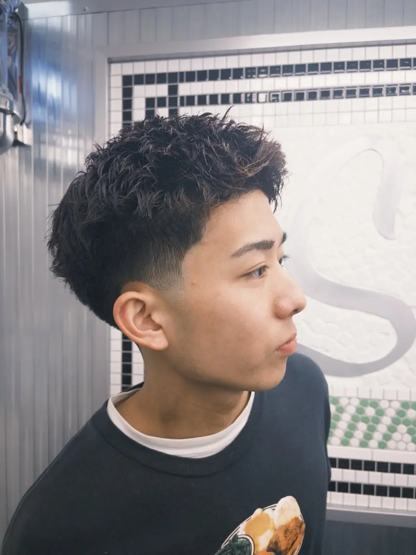ショート メンズ メンズ特化理容師 シュンのヘアスタイル
