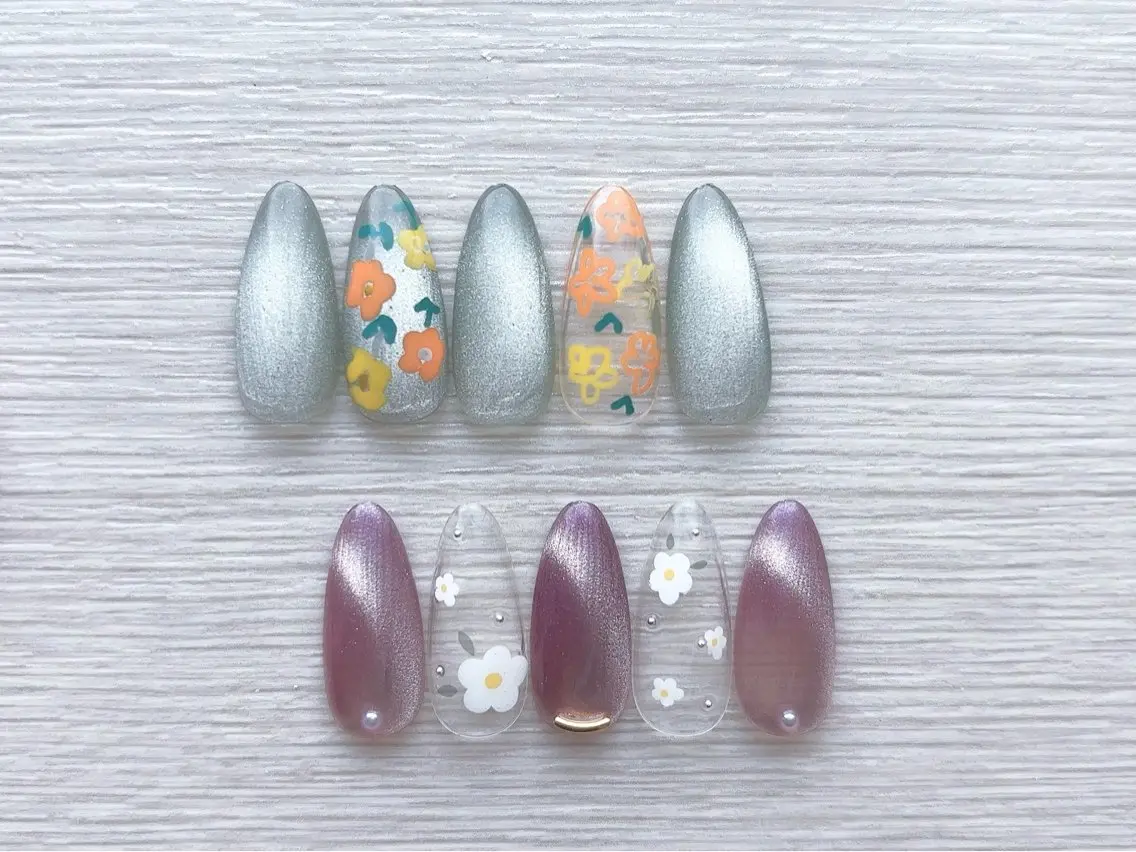 ネイル 🦋Kiyomi. 🦋のネイルデザイン