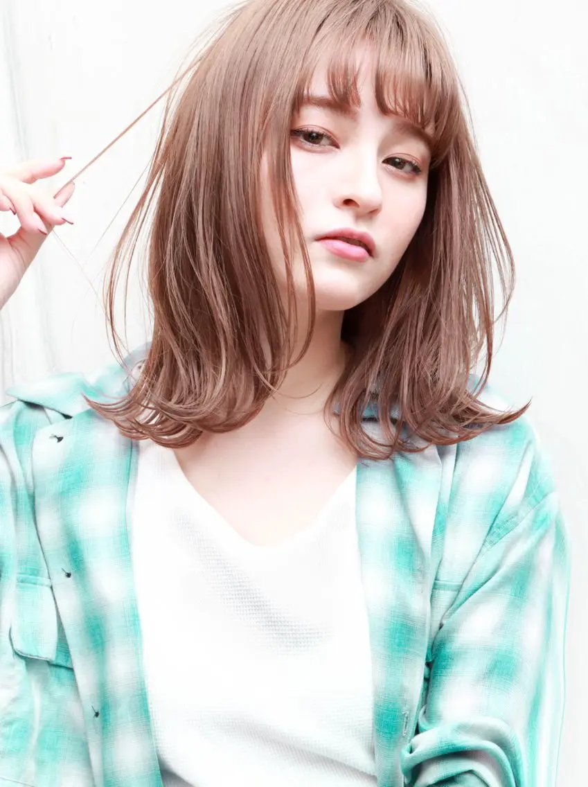 透明感、ツヤ感◎ ワンカラー+スパorトリートメントの写真