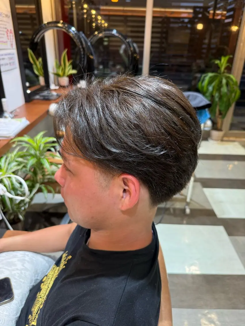カラー メンズ ヘアカラー 平河 良太のヘアスタイル