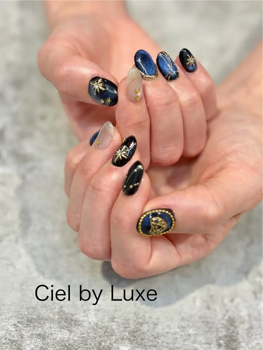 ネイル ハンドネイル CielbyLuxe Yukiのネイルデザイン