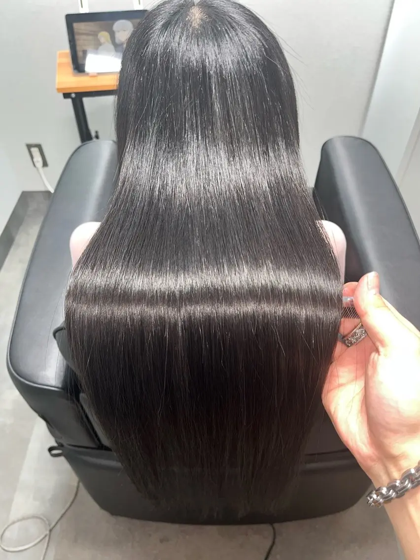 ロング 縮毛矯正 🐾 atsuyaのヘアスタイル