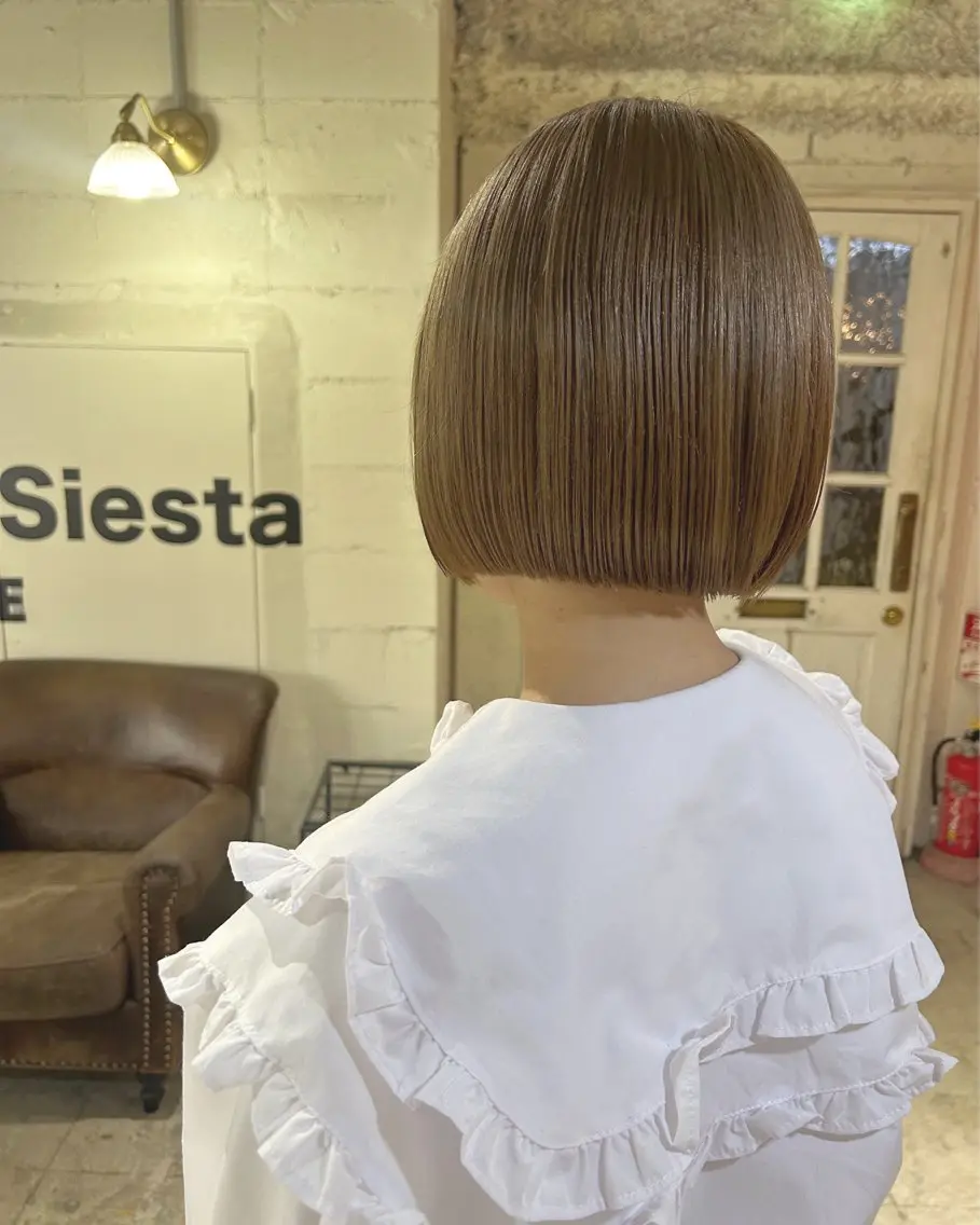 ショート カラー カット ヘアカラー トリートメント 透明感カラー/ Reika☁️ིྀのヘアスタイル