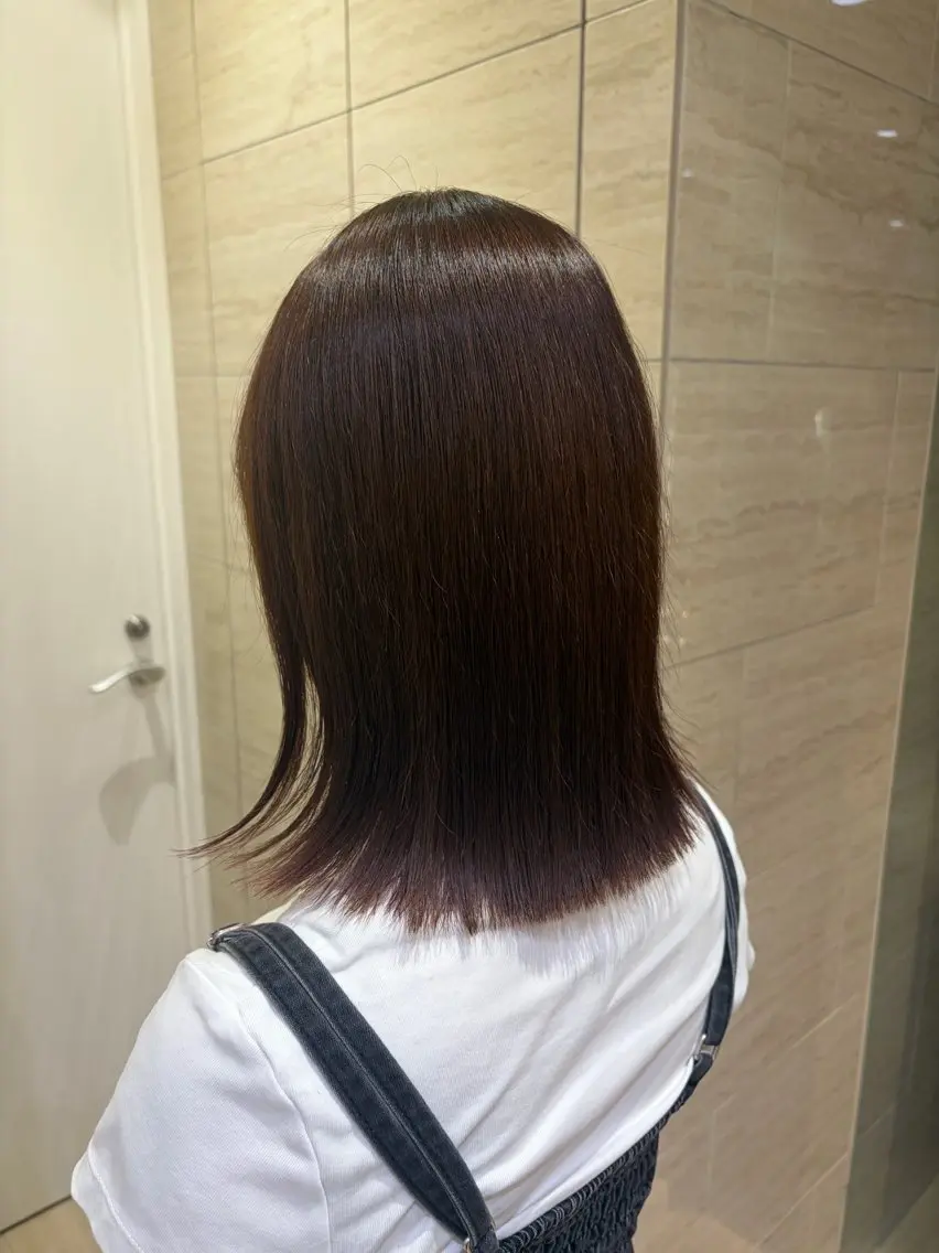 ツヤ髪✨縮毛矯正の写真