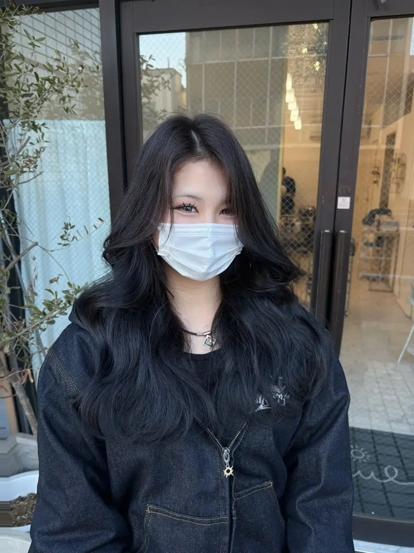 ロング ))カラー特化(( 渡邉 怜のヘアスタイル