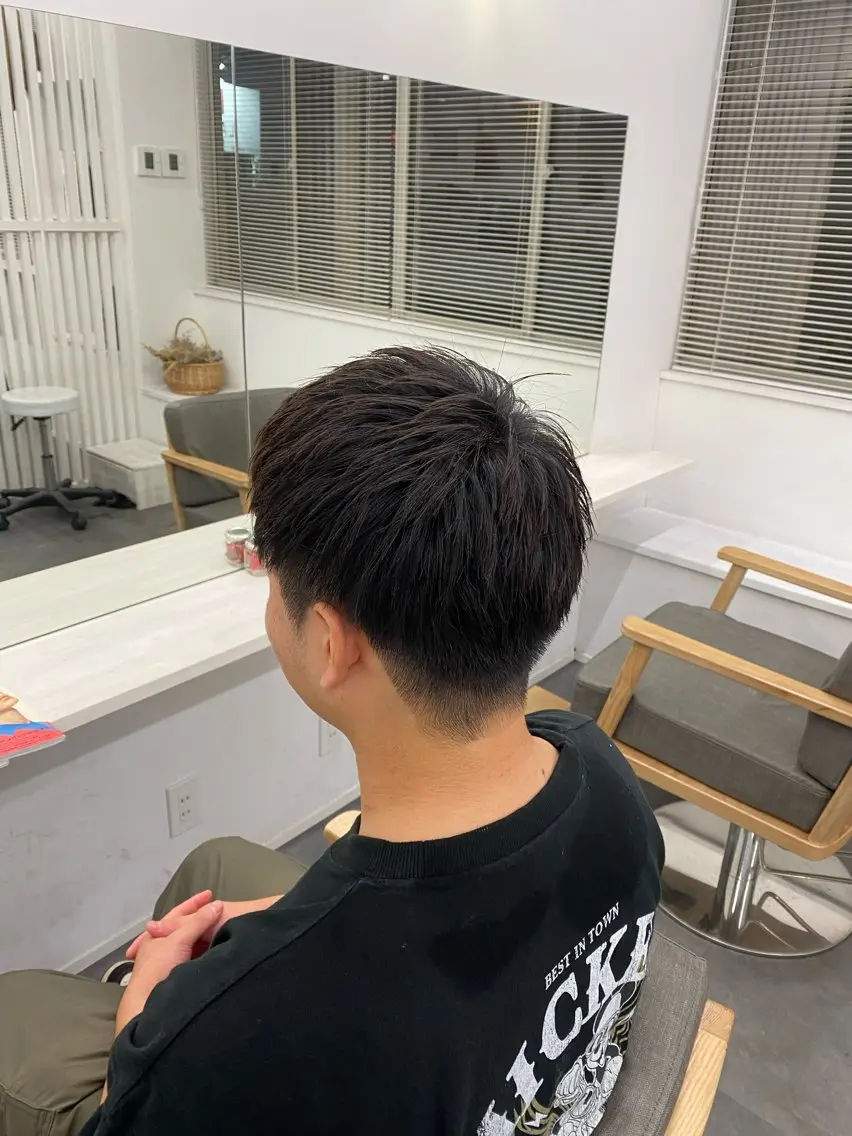 メンズ スパイキーショート 齊藤 凛のヘアスタイル