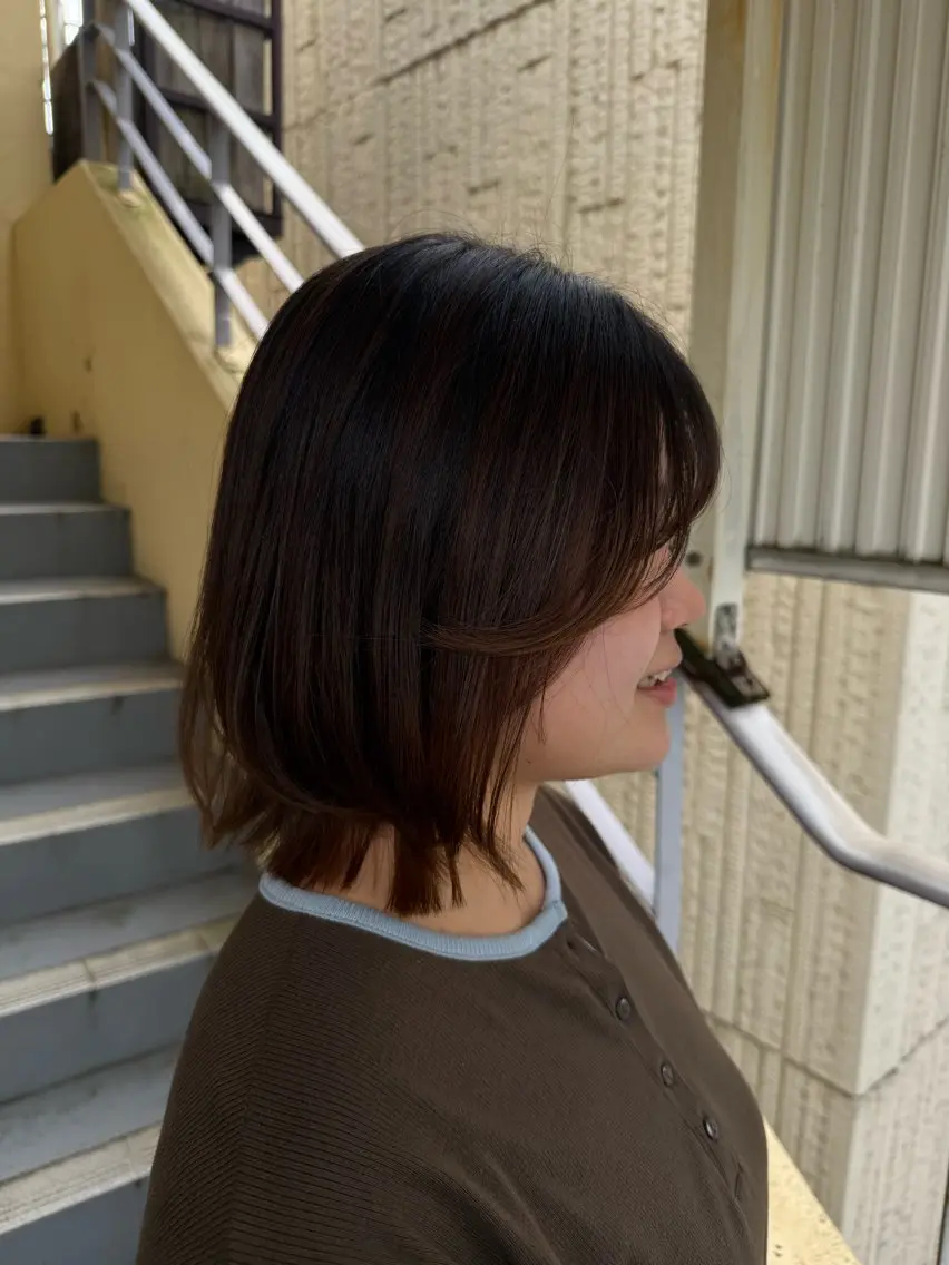 ミディアム ku rumiのヘアスタイル