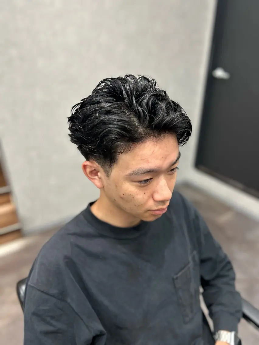 ミディアム メンズ 👾メンズえぐ特化 井上風冴👾のヘアスタイル