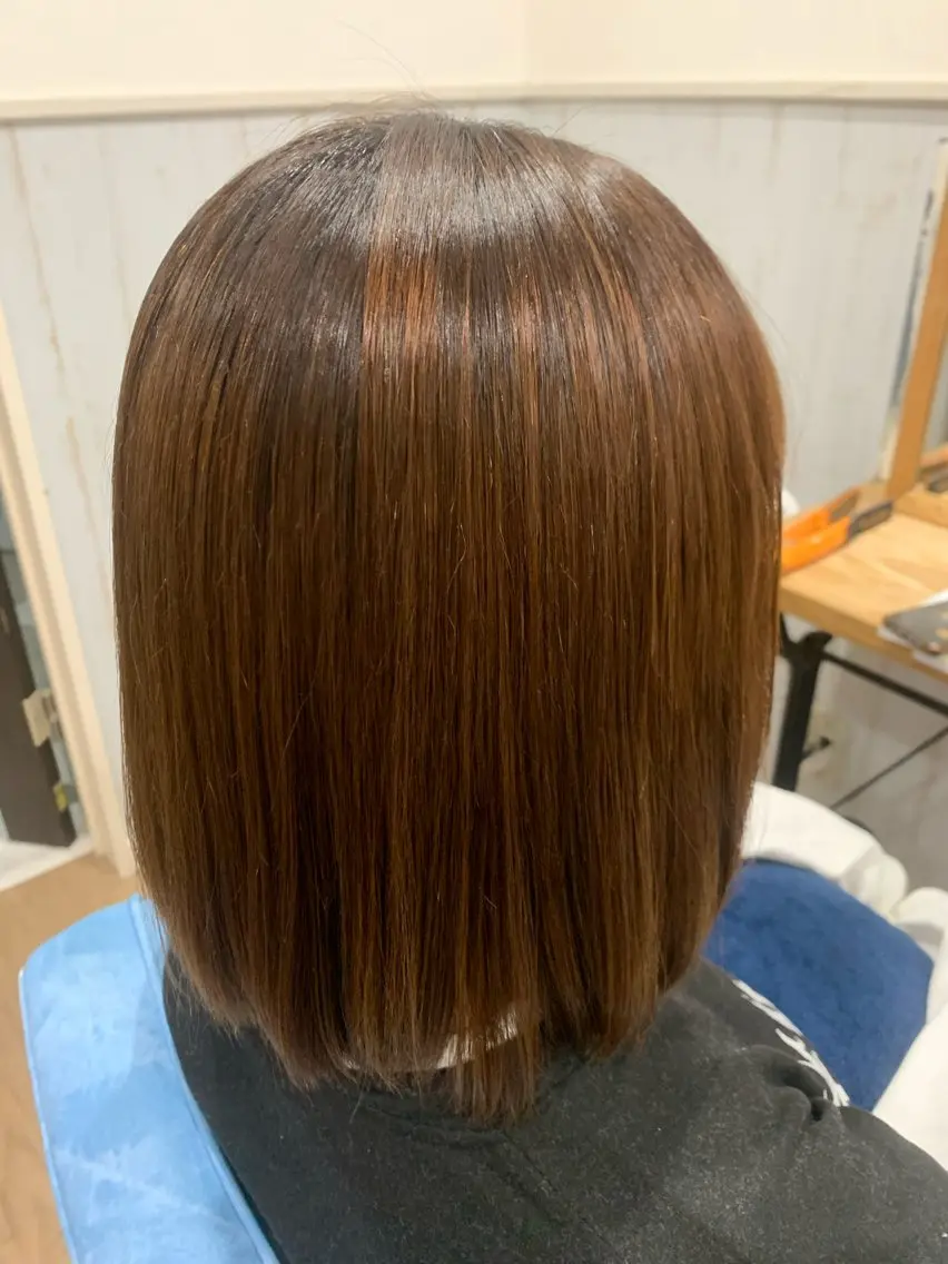 ミディアム 髪質改善𖧷美髪𖧷 ayakaのヘアスタイル