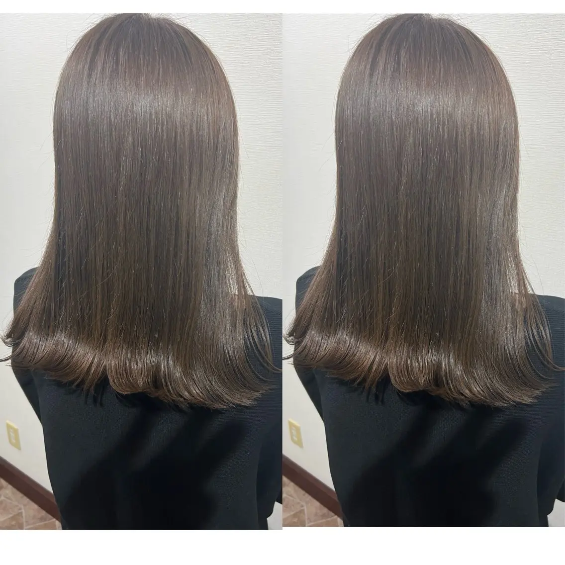 ロング カラー 切っぱなし💇‍♀️ イヤリング🎨龍之介のヘアスタイル