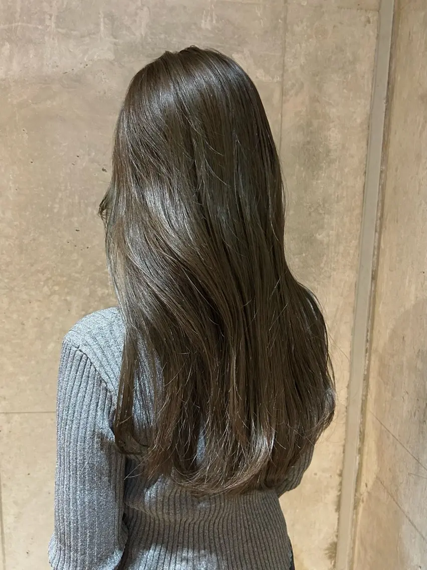 ロング カラー ブラウンカラー オリーブブラウン 透明感🫧レイヤー /MIKU.のヘアスタイル