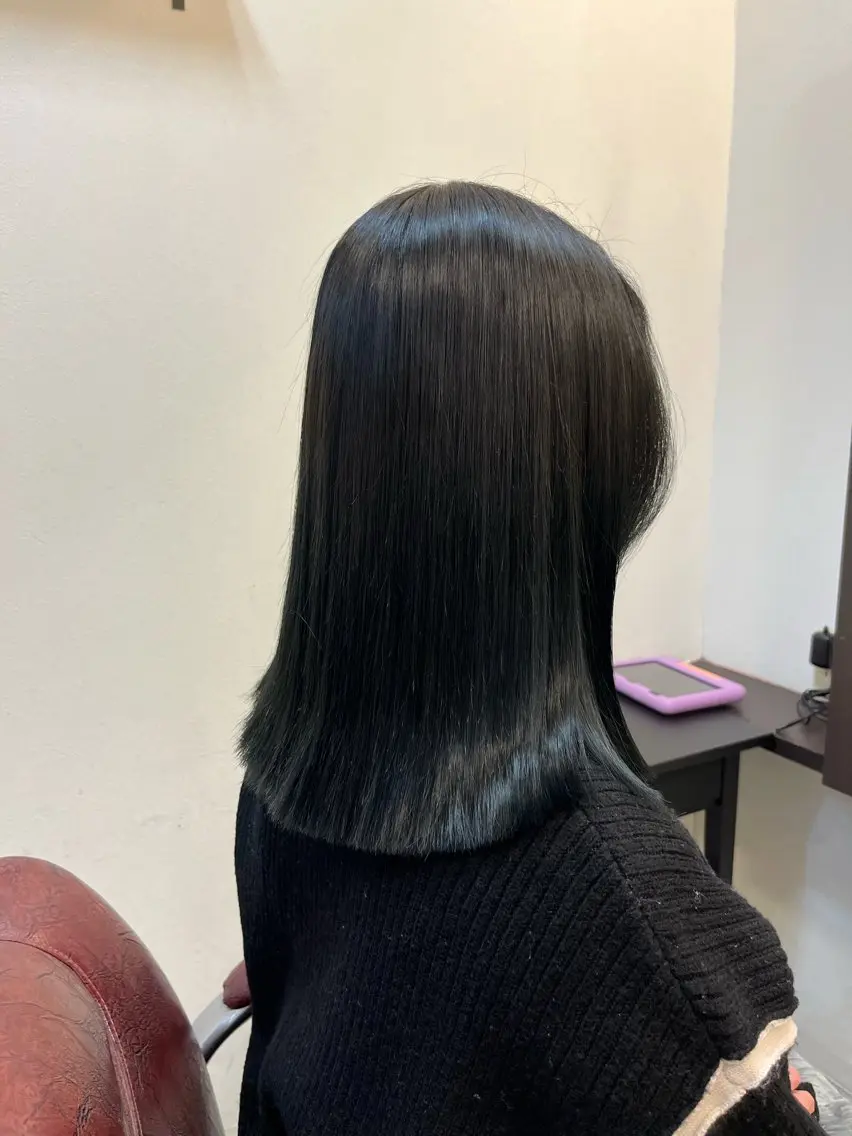 カラー 立道 樹奈のヘアスタイル