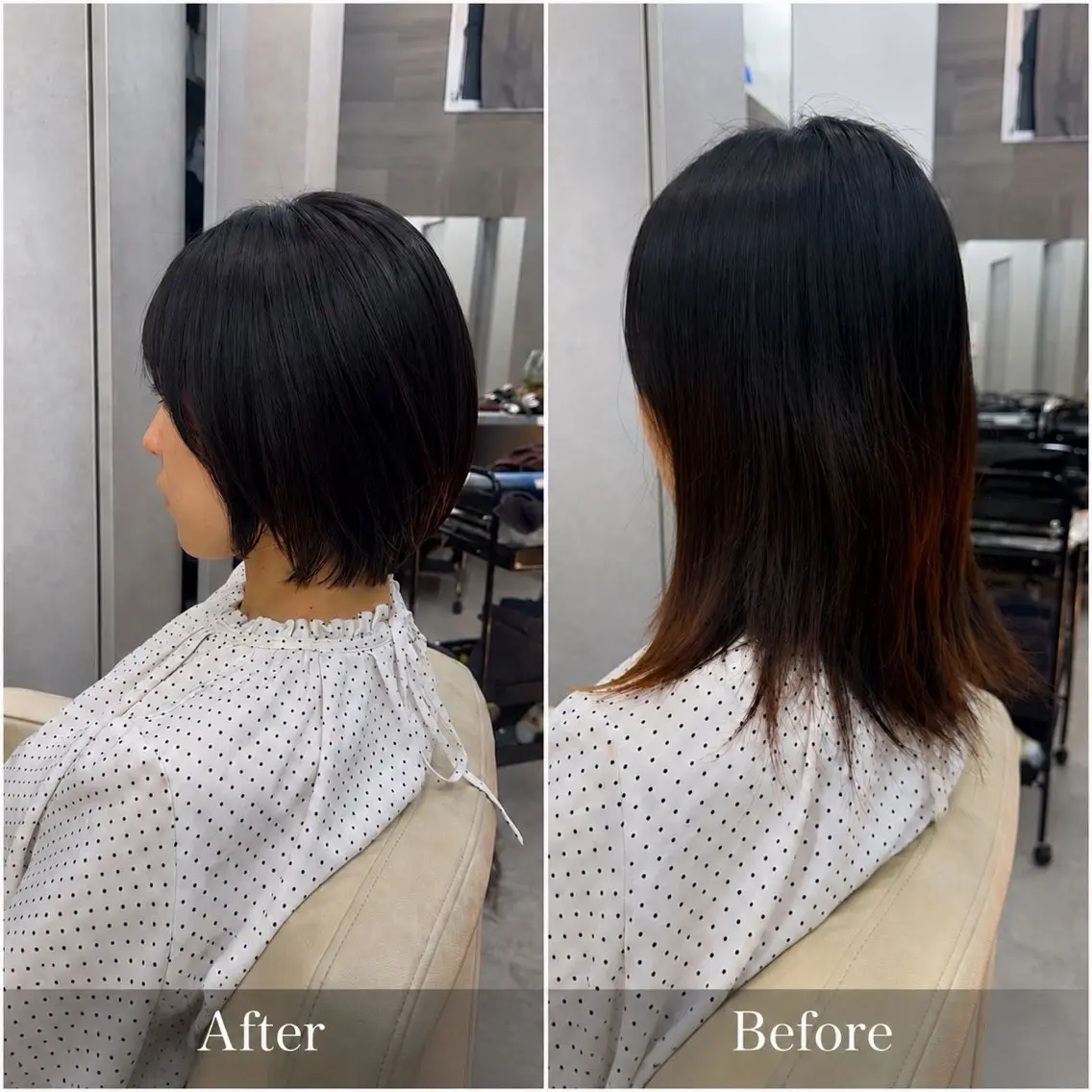 ショート 丸みショート ショートヘア カット トリートメント 山中 欧輔のヘアスタイル
