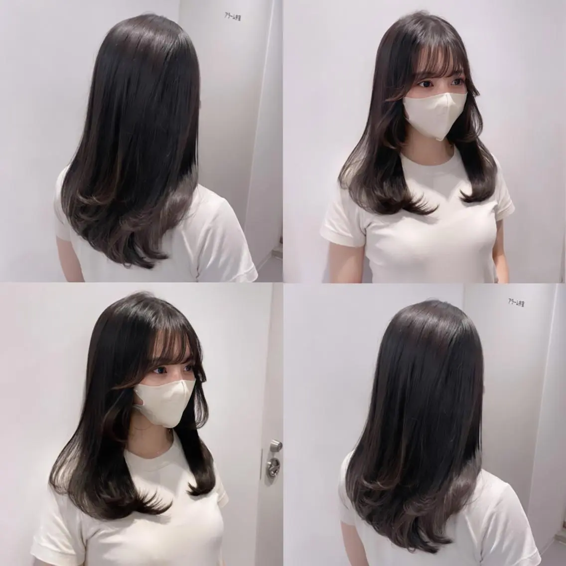 セミロング カット ヘアカラー トリートメント 銀座/レイヤーカット 🤍内野すみれのヘアスタイル