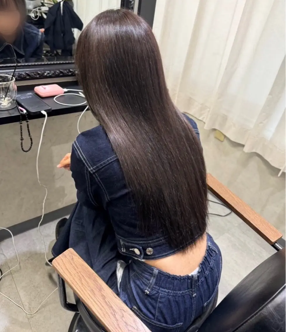 ロング カラー あさひ 🤍🎀のヘアスタイル