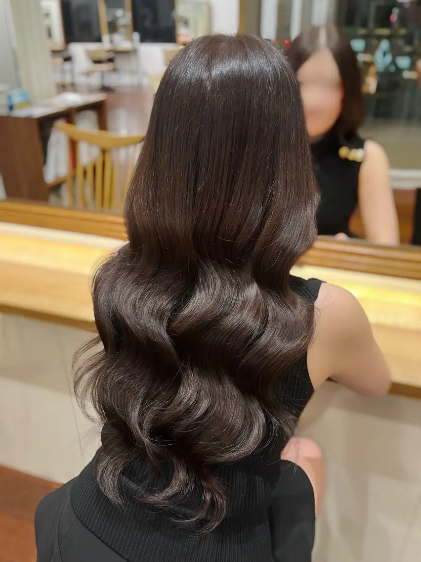 ロング カラー 透明感カラー ヘアカラー 🎀仙台/レイヤー /暖色/ありさ🎀のヘアスタイル